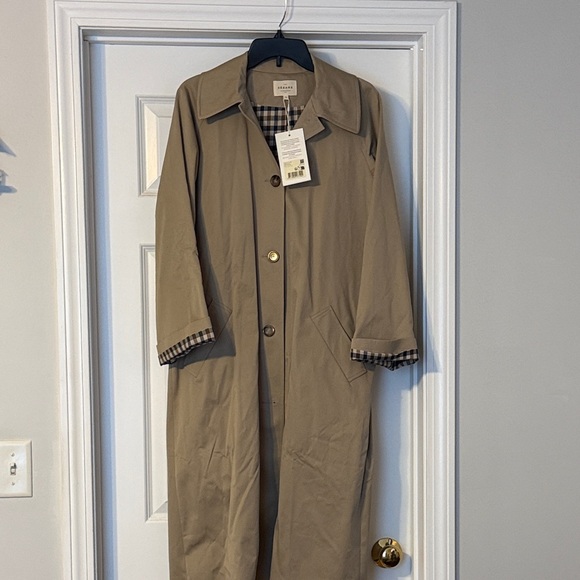 Sezane Jackets & Blazers - Sezane Tan Trench Coat